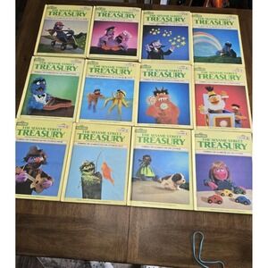 Vtg 1983 The Sesame Street Treasury Books Vol 3-14